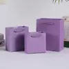 Bolsa Tote Azul, Sacola de Papel para Joias, Sacola de Presente de Papel Especial Cor Champagne Bege, Sacola de Presente Personalizada para o Dia do Enfermeiro