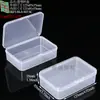 Caja de Clasificación de Cuentas de Tres Compartimentos, Caja de Plástico para Cuentas de Arroz, Caja de Embalaje para Tornillos y Clavos, Caja de Almacenamiento de Plástico para Linterna de Cabeza con Batería de Litio de Cuatro Compartimentos