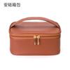 Novo em estoque Cor Sólida Cosméticos Bolsa Grande Capacidade Bolsa de Higiene Tatuagem Nail Art Caixa de Ferramentas Portátil Armazenamento Bolsa
