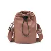 Nova Bolsa Transversal Multifuncional Bolsa para Celular Bolsa de Ombro Casual à Prova d'Água Bolsa para Garrafa Bolsa Esportiva Fitness Feminina Bolsa para Copo d'Água