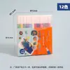 Temporada de Regreso a Clases Marcadores Acrílicos para Pintura Infantil, Impermeables, Dibujo Estudiantil, Graffiti, Color que No se Corre, Marcadores Acrílicos