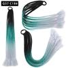 Pelucas de Cola de Caballo Dreadlock Estilo Europeo y Americano al por Mayor para Niños, Pelucas de Gomas Elásticas de Colores, Trenzas Boxeadora de Colores de Fibra de Alta Temperatura