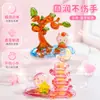 Diversión de Apilamiento de Cristal 3D Pegatinas en Relieve para Niños Resina Transparente Escena de Escritorio Pequeños Adornos Pegatinas Decorativas DIY Venta al por Mayor