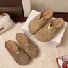 Medias Pantuflas Birkenstock de Suela Gruesa Estilo Retro para Mujer, Nuevo Modelo Primavera 2026, Mocasines Deslizables de Suela Suave Antideslizantes de Punta Cerrada
