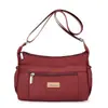Bolsa de Ombro Grande Capacidade Casual e de Luxo, Leve Casual e Fashionável Bolsa Transversal de Tecido Oxford para Mulheres Nova Bolsa 2025