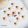 Accesorios para Uñas Artísticas Mascarilla de Zorro Linda de Dibujos Animados Animales Uñas Artísticas Decoración de Uñas DIY Estilo Ins Accesorios para Uñas Venta al por Mayor