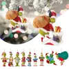 Colgante Creativo del Grinch Navideño Transfronterizo Decoración para Árbol de Navidad Colgante Acrílico Colgante para Espejo Retrovisor de Coche