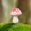 Musgo Micro-Paisaje Creativo Fantasía Pequeños Hongos Bonsái Jardinería DIY Paisajismo Decoración Accesorios Pequeños Adornos