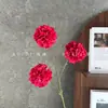 Flores artificiais 3 cabeças bola da sorte doce crisântemo decoração de salão de casamento shopping center display comercial decoração suave decoração de casa atacado transfronteiriço