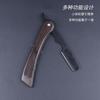 Navaja manual antigua con mango de madera soporte para cuchilla de afeitar cambio de cuchilla reparación facial raspador de cabello corte de cabello raspado de cabello reparación de cabello cejas