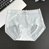 2714 pantalones de gel sin costuras de piel de leche 7A algodón antibacteriano transpirables cintura fina alta elasticidad sin costuras talla grande calzones