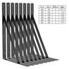 Suministro transfronterizo de soporte triangular de hierro, almacenamiento, soporte triangular fijo, capa portante, soporte de placa, piezas metálicas estampadas