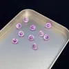 Nuevo producto transfronterizo: Zircón de corte araña chapado en color degradado, piedra suelta de 6 mm para joyería DIY, arte de uñas y pendientes