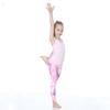 Conjunto de Roupas de Yoga para Crianças da Amazon para Meninas, Secagem Rápida, Alta Elasticidade, Esportes Corrida, Jogar Bola, Roupa de Fitness Justa que Pode Ser Usada ao Ar Livre