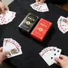 310g Cartas de Juego Especiales Guandan Endurecidas Engrosadas Papel de Núcleo Negro Textura de Tela Papel con Impresión Grande Especial para Competencia Dou Dizhu