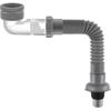 Tubo de desagüe para lavabo interfaz de 41 mm conector estándar europeo lavabo lavabo lavabo lavabo tubo desodorizante manguera extendida
