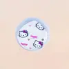 Esponja de Maquiagem Marshmallow Cartoon Portátil Cabeça de Gato KT Esponja Não Absorve Pó Uso Duplo Úmido e Seco Base