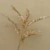 Material de Balde de Ano Novo 2025 Véspera de Ano Novo Fruta Vermelha Folha de Ouro Folha de Ginkgo Folha de Leque Tamanho do Leque Leque Redondo Costas de Tartaruga Dourado