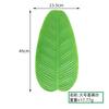 Plato artificial octagonal dorado hojas falsas hojas verdes tapete de frutería hojas de decoración de cesta decoración de hoja octagonal