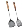 Espátula de silicona de grado alimenticio, juego de utensilios de cocina para uso doméstico, resistente al calor, antiadherente, incluye una espátula para freír de silicona, una cuchara ranurada y un cucharón de sopa