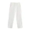 Comércio Exterior 2026 Outono Novo Estilo Europeu e Americano Moda Feminina Casual Solto Cor Sólida Cintura Alta Calça Saco 8372248