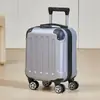 Maleta Pequeña de Viaje de Comercio Exterior con Cerradura de Combinación, Maleta de Ruedas para Estudiantes, Maleta Ligera de Viaje, Maleta Multifuncional de Mano de 14 pulgadas Venta al por Mayor