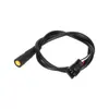 Compatible con el cable adaptador de faro de tres orificios para KukirinG2ProDB (con conector negro) cable de conexión de instrumentos integrado