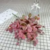 Ramo Artificial de Plantas Verdes de Lujo Nórdico, Hierba de Dinero Grande, Decoración para el Hogar al Aire Libre, Joyería Artificial, Arte Floral al por Mayor