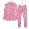 Ropa de Otoño y Pantalones para Abuela Cuello Medio Suéter de Algodón para Madre Conjunto de Dos Piezas Ropa Delgada de Invierno para Señora Mayor Ropa Interior Térmica para Ancianos