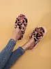 Pantufas de Pelúcia Femininas com Tiras Cruzadas Comércio Exterior Transfronteiriço Pantufas de Bico Aberto Pantufas Domésticas para Meninas Quentes de Algodão