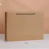 Bolsa de mano para cosméticos de alta gama bolsa para tienda de ropa color vino tinto champán bolsa de regalo bolsa de papel para joyería venta al por mayor