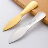 Juego de Cuchillo y Tenedor para Queso de Acero Inoxidable 304 Cuchillo para Pastel y Postre Espátula para Crema y Mantequilla Cuchillo para Queso Herramientas de Repostería