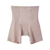 Pantalones Cortos de Seguridad Invisibles de Cintura Alta Estampados Jacquard Estilo Nacional 100A Antibacterianos Transpirables Sin Costuras para Control de Abdomen Levanta Glúteos para Mujeres