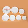 Plato de papel desechable plato de pastel personalizado plato de fiesta barbacoa plato de cena de papel redondo blanco al por mayor plato hecho a mano diy