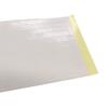 Folhas de atacado de papel de seda de alta viscosidade com adesivo dupla face listrado com lado amarelo e adesivo dupla face listrado transparente branco rasgável à mão