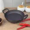 Chapa Comercial de Teppanyaki para Carne Churrasco Estilo Coreano Ferro Fundido Churrasqueira Prato de Bife Redondo Disco Espesso para Bife Frito