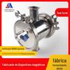 Filtro tipo tanque 14000 Gauss aço inoxidável molho líquido em pó fácil de limpar fabricantes de removedor de ferro para tubos