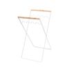 Rejilla de basura plegable para exteriores, para acampar, para el hogar, para artículos diversos, para la cocina, con mango de madera
