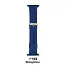 Para Apple Iwatch Serie Completa 5678 Reloj Apple Impermeable Deportivo Color Sólido Silicona Samsung Hebilla Cuadrada Correa Apple