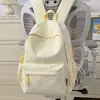Mochila Nueva y Elegante Estilo Coreano con Alto Atractivo Estético, Adecuada para Niñas, Viajes Casuales, Bolsa Ligera de Doble Hombro con Patrón de Estrellas, Mochila para Estudiantes