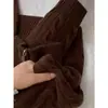 Suéter de Punto con Cuello Alto, Media Cremallera y Diseño Trenzado para Mujer en Otoño e Invierno, Holgado, Casual, Ropa de Trabajo, Suave, Base tipo cera