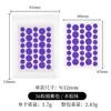 Parches para el Acné Transfronterizos del Fabricante, 36 Parches de Hidrocoloide Coloridos para el Acné, Corrector de Maquillaje Portátil, Parches para el Acné Empaquetados Individualmente