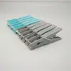 Atacado de Fábrica Pequenos Pregadores de Plástico, Prendedores Pequenos para Secar Meias e Roupas Íntimas, para Fixar e Guardar Roupas Íntimas