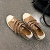 Zapatos Casuales de Velcro 2026 Nuevos Versátiles Zapatos Sucios Envejecidos de Cera de Aceite Punta Redonda Aumento Oculto de Altura Zapatos de Tabla Casuales Mujer