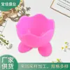 Soporte de Almacenamiento con Forma de Calabaza Gota de Agua de Silicona Estante para Huevos de Belleza Esponja de Maquillaje Plumero Estante Secador de Huevos Belleza