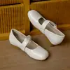 Zapatos Mary Jane Versátiles de Aumento de Altura para Mujer Otoño 2026 Nuevos Zapatos de Banda Elástica con Lazo Suaves Zapatos Franceses de Noche