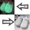 Comercio Exterior Transfronterizo Zuecos de Suela Gruesa de Eva para Mujer, Zapatos de Jardín Luminosos Antideslizantes, Sandalias al por Mayor, Casuales y Versátiles