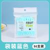 Bolsa Creativa Plástico Señal de Fruta Comiendo Pastel Tenedor de Fruta Dibujo Animado Señal de Fruta Hogar Desechable Tenedor de Fruta