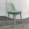 Silla de Comedor de Plástico Simple Personalizada para Uso Doméstico con Respaldo Engrosado, Asiento Cómodo, Adecuada para Dormitorio, Comedor, Recibir Invitados, Silla Antideslizante