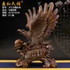 Big show grande águia enfeites escritório chinês enfeites de mesa sala de estar armário de vinho decoração de casa artesanato atacado